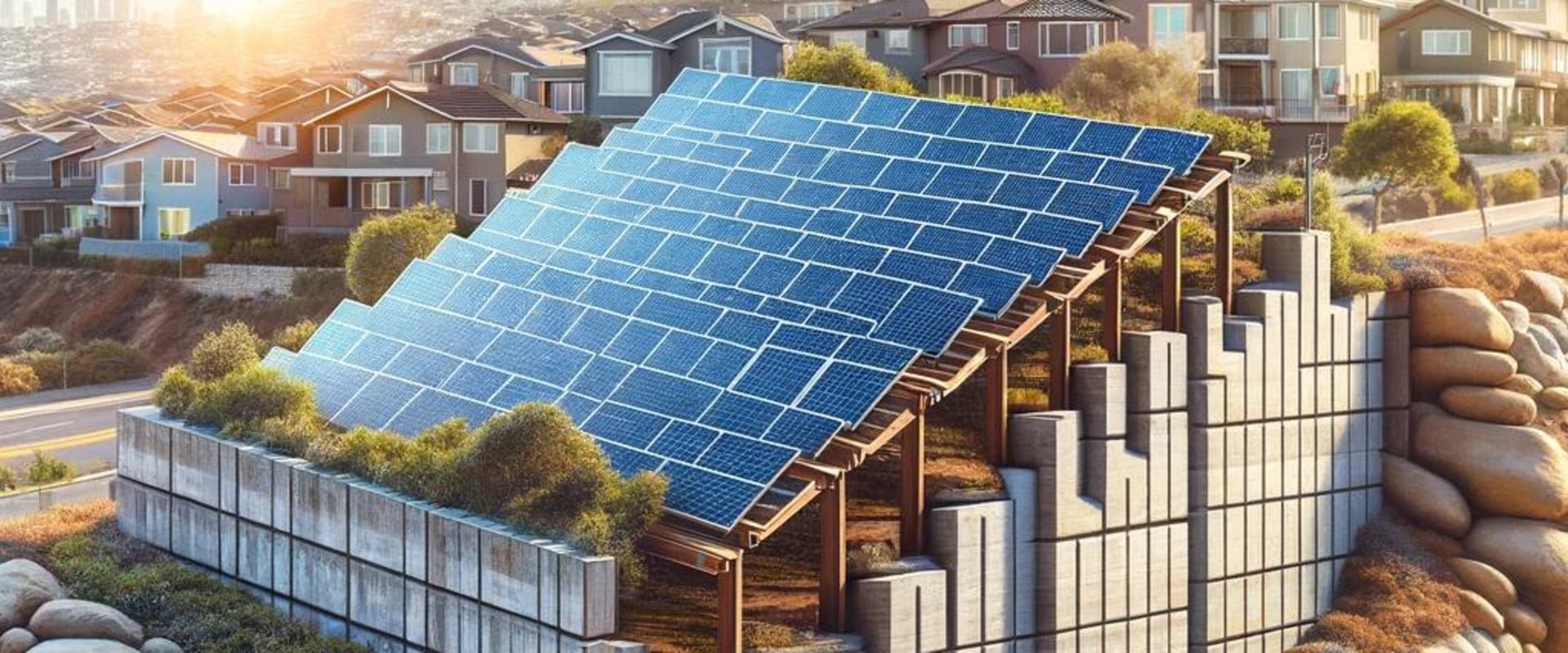 Illuminating Boundaries: The Role of a Retaining Wall Contractor in San Diego's Solar Revolution